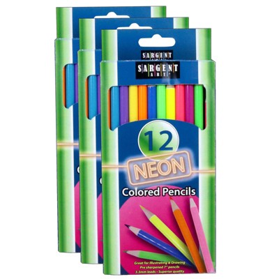 Sargent Art® Colored Pencils, 36 per pack, 6 packs 