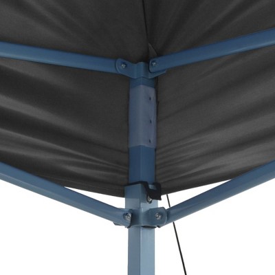 Anthracite Large Folding Pop-up Party Tent with Steel Frame
