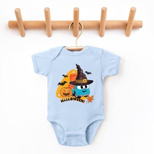 Leo The Truck Halloween Wizard - Baby Short Sleeve Graphic Bodysuit - 1 of 3