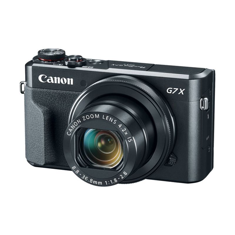 Canon - PowerShot G7 X Mark II 20.1-Megapixel Digital Video Camera - Black, 2 of 10