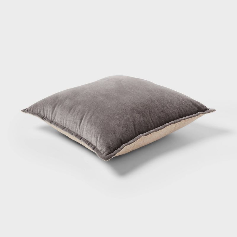 Cotton Velvet with Linen Reverse Oblong Dec Pillow - Threshold™, 3 of 5
