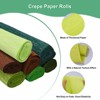 Unique Bargains Durable Soft Flexible Thickened Crepe Paper 4 Pcs - 2 of 4