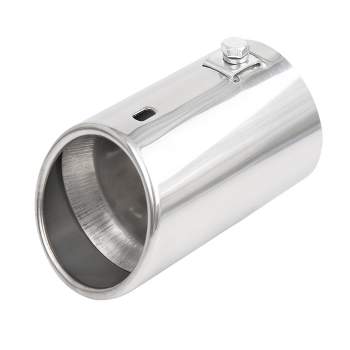 Unique Bargains Silver Sound Whistle Muffler Exhaust Pipe Valve