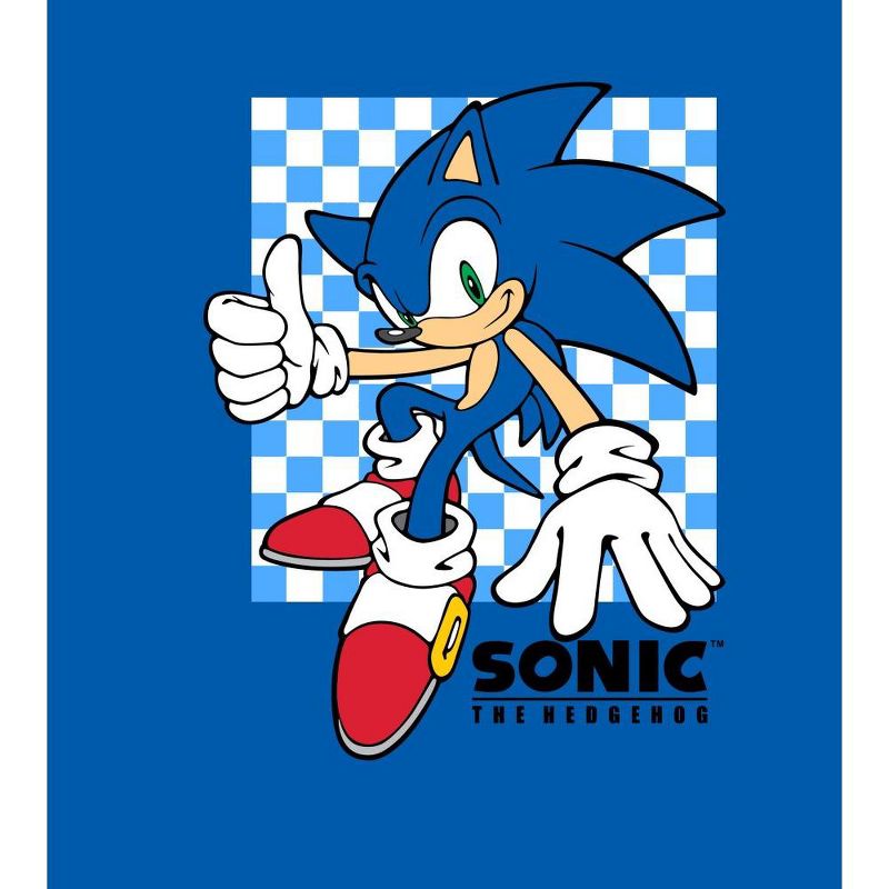 Sonic the Hedgehog Blue Boys T-Shirt, 2 of 4
