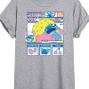 Women's - Lilo and Stitch - Stitch Food Kawaii Oversized Graphic T-Shirt - 2 of 4