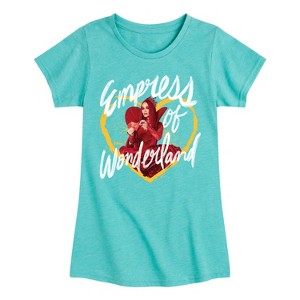 Girls' - Disney - Rise Of Red Empress Of Wonderland Fitted Short Sleeve Graphic T-Shirt - 1 of 4