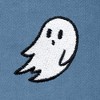 Dalix Ghost Embroidery Relaxed Hoodie Soft Fleece Sweatshirt Fit Lounge Mens - 2 of 4