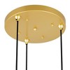 CWI Lighting Da Vinci 3 Light Multi Light Pendant With Brass Finish - 4 of 4