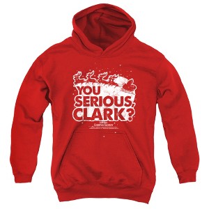 Boys’ Christmas Vacation You Serious Clark Hooded Sweatshirt - 1 of 4