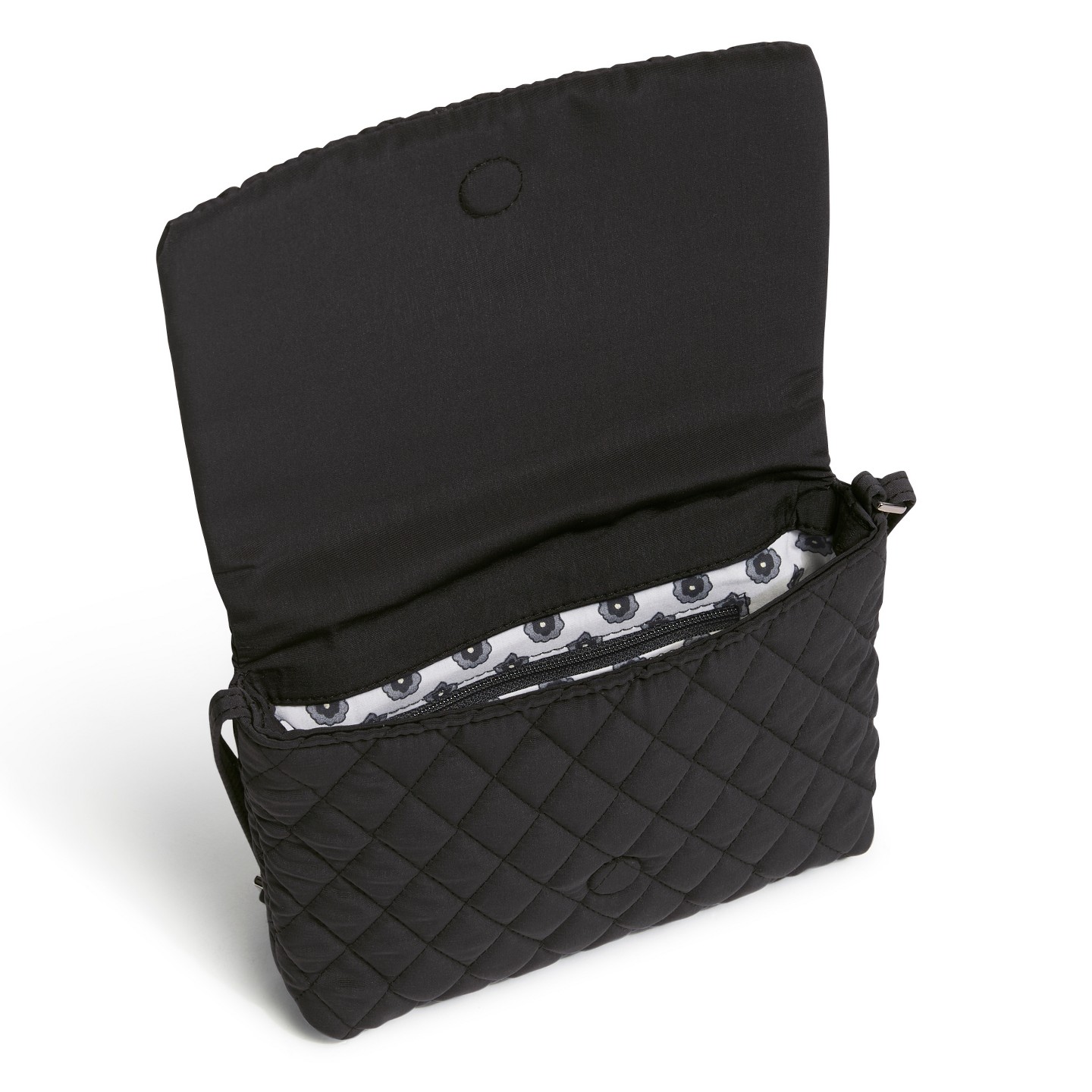 Женская сумка Vera Bradley Outlet Microfiber Small Flap Hipster Crossbody Moonless Night — фото 2
