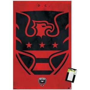 Trends International MLS D.C. United - Logo 25 Unframed Wall Poster Prints - 1 of 4