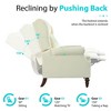 Lyngins Modern Upholstered Recliner Chair with Wing Back & Footrest,Armchair Accent Chair for Living Room,Bedroom - 4 of 4