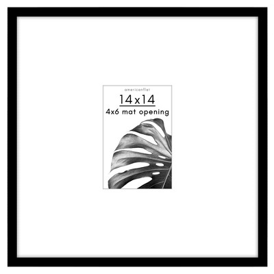Americanflat Picture Frame with Oversized Mat