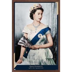 Trends International Queen Elizabeth II - Queen Framed Wall Poster Prints - 1 of 4