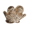 Unique Bargains Christmas Brooches YNCP1559 Glove Alloy Dripping Wax Red White 1.77"x1.3" 1 Pc - 4 of 4