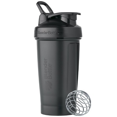 BlenderBottle Classic Shaker Bottle Perfect for Protein Shakes and Pre  Workout, 28-Ounce (2 Pack), Clear/Black