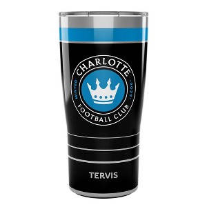 MLS Charlotte FC 20oz MVP Stripe Stainless Steel Tumbler - 1 of 3