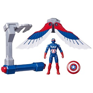 Captain America Brave New World 4'' Flight Captain Action Figure - 1 of 4