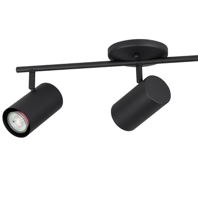 Calloway Black Metal 3-Light Fixed Track Light