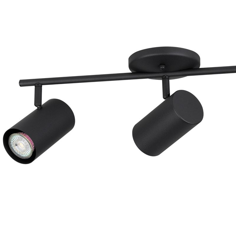 Calloway 3-Light Fixed Track Light Structured Black Finish Structured Black Shade - EGLO, 4 of 5