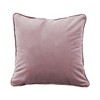 Factory Direct Partners Kids' Novelty Soft Density 15"x15" Microfiber Pillow with Piping Mauve Purple - 2 of 4