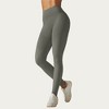 Anna-Kaci Active Women's Seamless High Waist Leggings with Sculpting Fit and Compression Support - 4 of 4