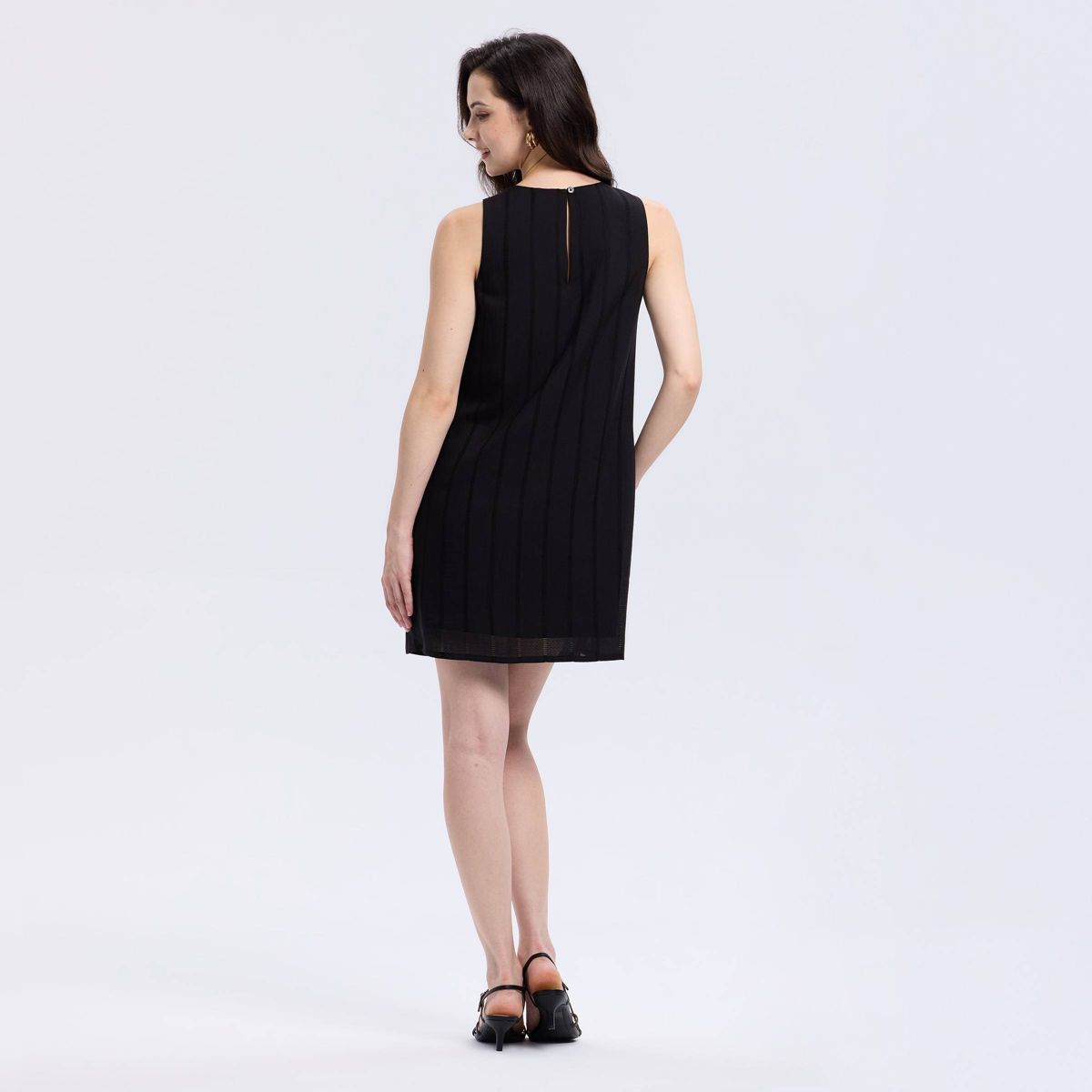 Women's Jacquard Mini Shift Dress - A New Day™ - thumbnail 2