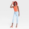 Women's Slim Fit Ribbed High Neck Tank - A New Day™ - image 3 of 3