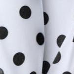 white black dot