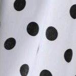 white black dot