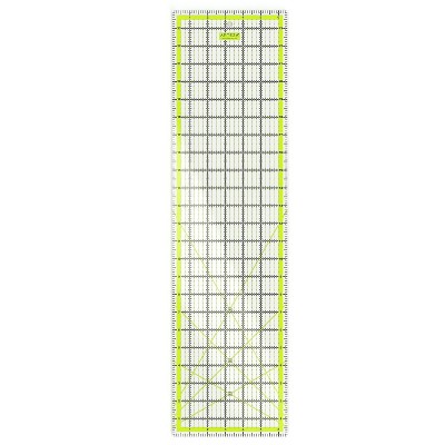 Arteza Quilter Ruler, Acrylic 6.5"x24" (ARTZ-8124)