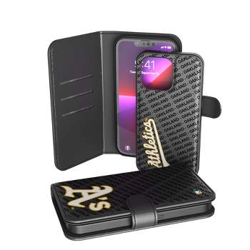 Keyscaper Oakland Athletics Monocolor Tilt Wallet Phone Case