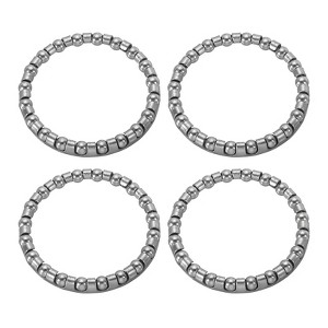 Unique Bargains Stainless Steel Repair Accessories Bike Ball Crank Bearings 4 Pcs - 1 of 4