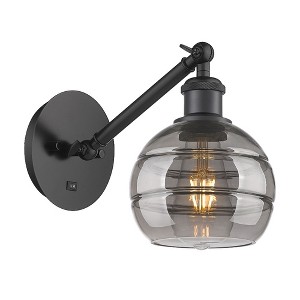 Rochester - 1 Light Arm Adjusts Up and Down Wall Sconce In Industrial Style-7.88 Inches Tall and 5.88 Inches Wide - 1 of 1