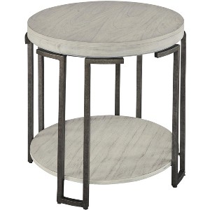 Hekman Round End Table 24104 Sierra Heights - 1 of 2