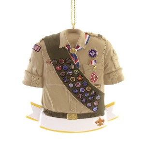 Kurt S. Adler 3.75 In Eagle Scout Christmas Prepared For Life Tree Ornaments - 1 of 3