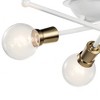 Kichler Lighting Armstrong 3 - Light Flush Mount in  White - 4 of 4