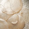 Ross-Simons 5.5-6mm Cultured Pearl Curved Bar Necklace in Sterling Silver - 3 of 4