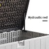 Acoinel Waterproof Deck Box for Outdoor Storage,White - 3 of 4