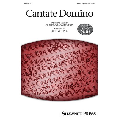 Shawnee Press Cantate Domino SSA A Cappella arranged by Jill Gallina