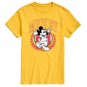 Men's - Disney - Mickey Mouse Outline Short Sleeve Graphic T-Shirt - 1 of 4