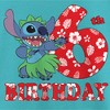 Girl's Lilo & Stitch 6th Birthday Hula Dance T-Shirt - 2 of 4