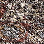 distressed red/multi