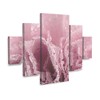 Trademark Fine Art Gordon Semmens Pink Carnation 04 5 Piece Panel Set Art - 2 of 3