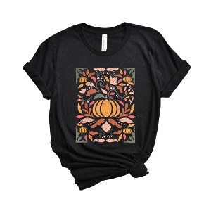 Simply Sage Market Women's Fall Floral Grunge Short Sleeve Graphic Tee - 1 of 1