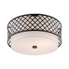Livex Lighting Arabesque 3 - Light Semi-Flush Mount in  English Bronze - 2 of 4