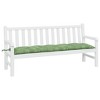 vidaXL Bench Cushion Outdoor Water Repellent Bench Cushion Pad Oxford Fabric - Leaf pattern 70.9" x 19.7" x 2.8" - 3 of 4