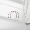 Unique Bargains Magnetic Buckle Large Faux Pearl Curtain Strap Polyester Rare Earth Magnet 2 Pcs - 2 of 4