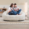 KWPZQEB Bean Bag Chairs for Adults, Giant Bean Bag Chair Memory Foam BeanBag Chair, Chenille Lazy Sofa for Living Room, Bedroom - 2 of 4