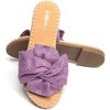 Roxoni Open Toe Sandal Slippers for Women - Indoor Outdoor Slides Shoes for Women - Spring Summer Slippers for Women - 2 of 4